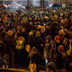 Protesters, activists and community members listen to speeches at a candlelight vigil held for Jamar Clark on Nov. 20, 2015, in Minneapolis.
Stephen Maturen/Getty Images